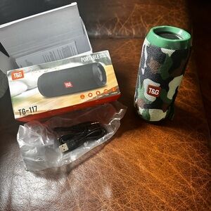 T&G Wireless Speaker - Green Camouflage